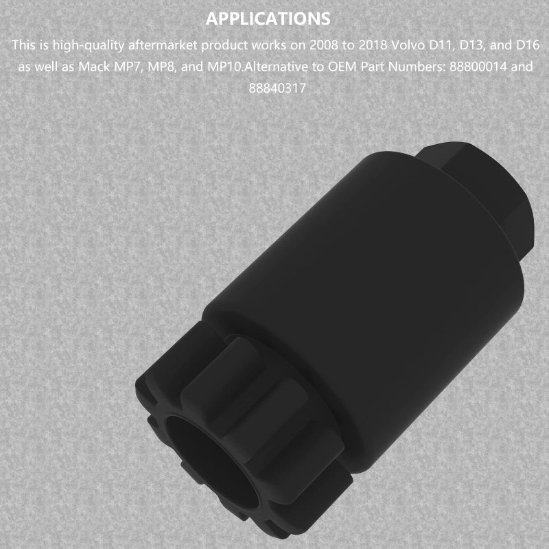 Moker Flywheel Turning Tool for Volvo and Mack D11 D13 D16 MP7 MP8 MP10 Engines - Alternative to 88800014 88840317ï¼ŒCrank Barring Tool for All 2008-2018 Truck Models - Image 2